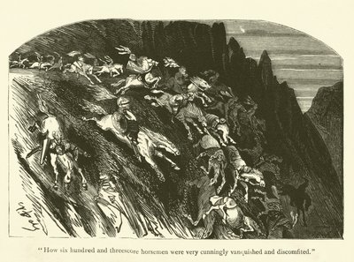 Illustration for the Works of Rabelais by Gustave after Dore
